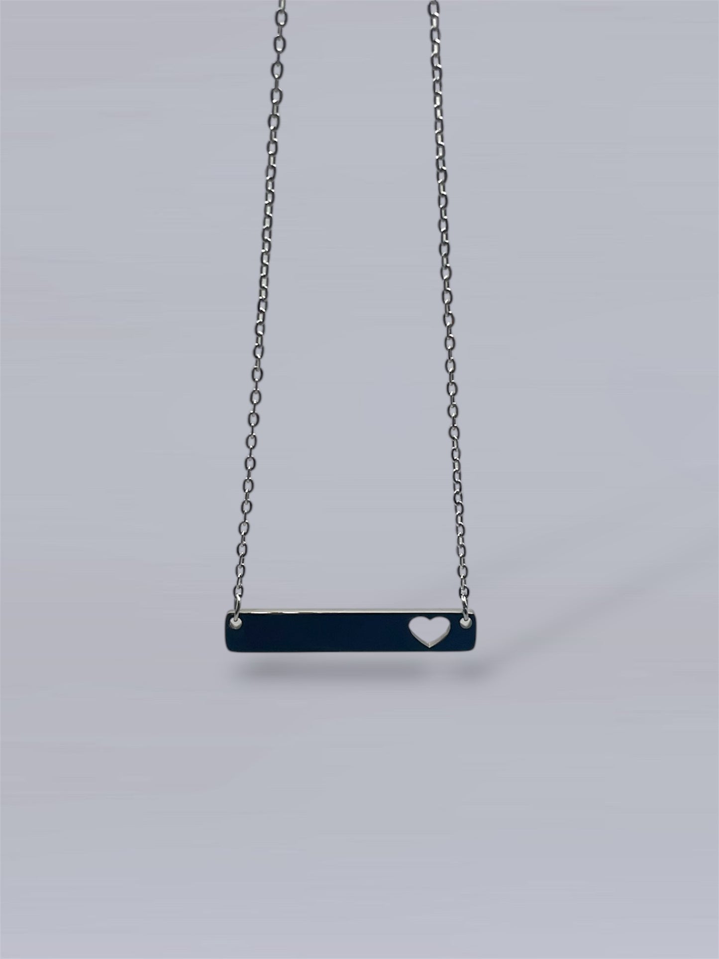 🩷Flat Bar Heart Necklace🩷