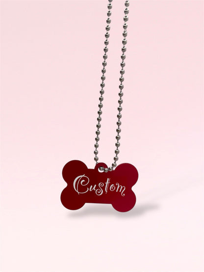 🦴Dog bone dog tag🦴