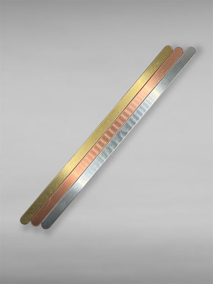 Small rounded metal bracelet